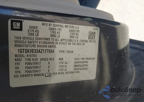 2010 GMC Sierra 1500 Sle from USA, damaged, VIN 1GTSKVE33AZ177934